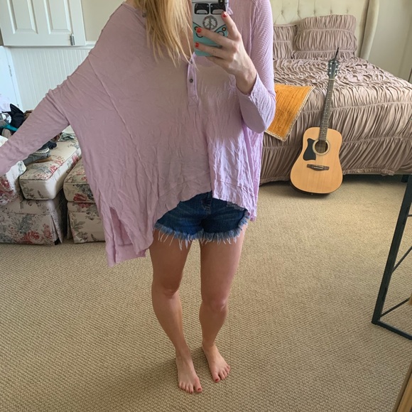 Free People Tops - Light Purple Free People Thermal